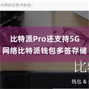 比特派Pro还支持5G网络比特派钱包多签存储